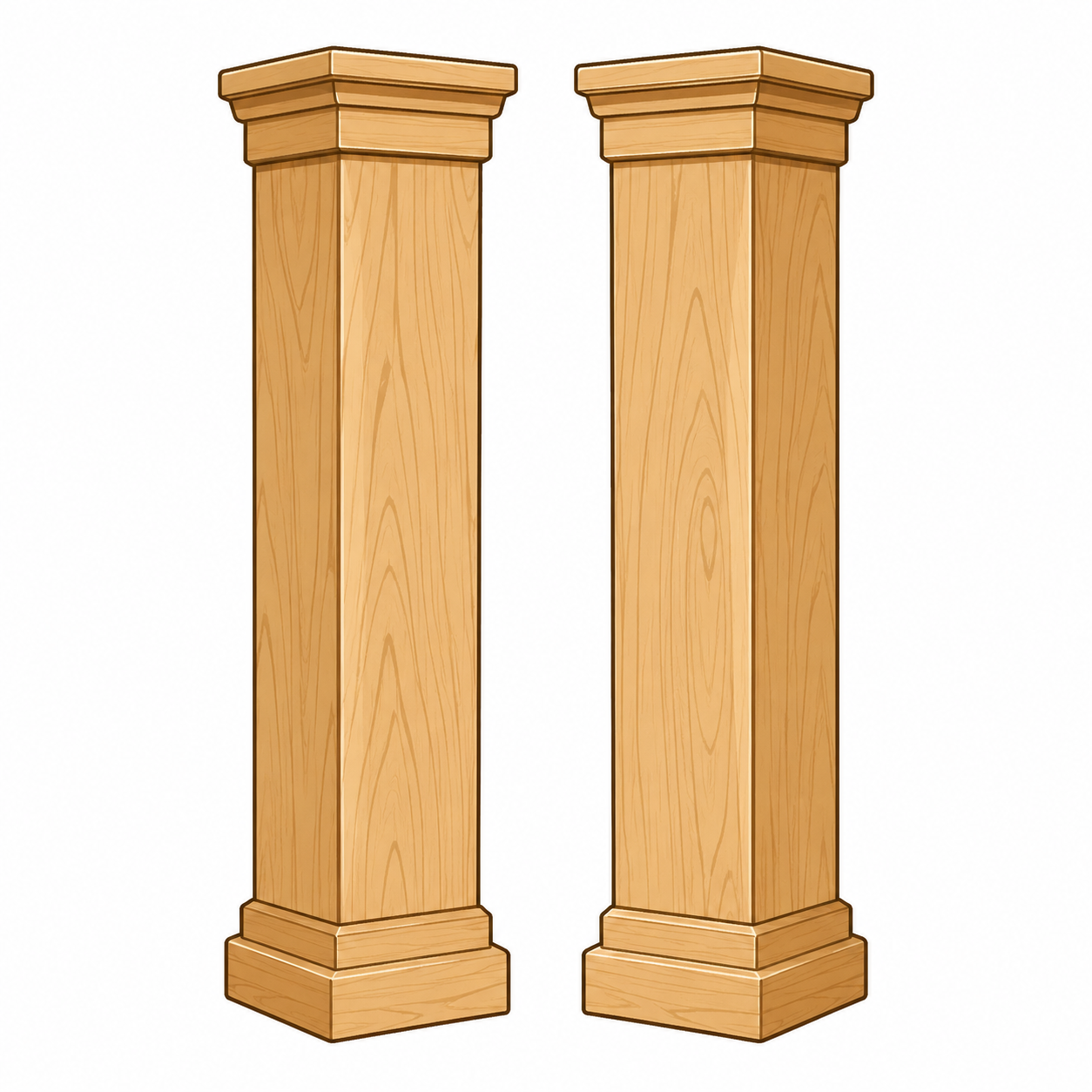 Columns, Posts & Turnings